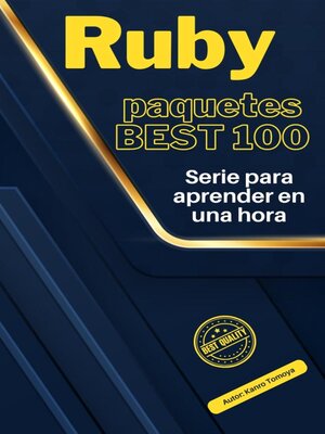 cover image of Ruby Paquetes 100 en Punto